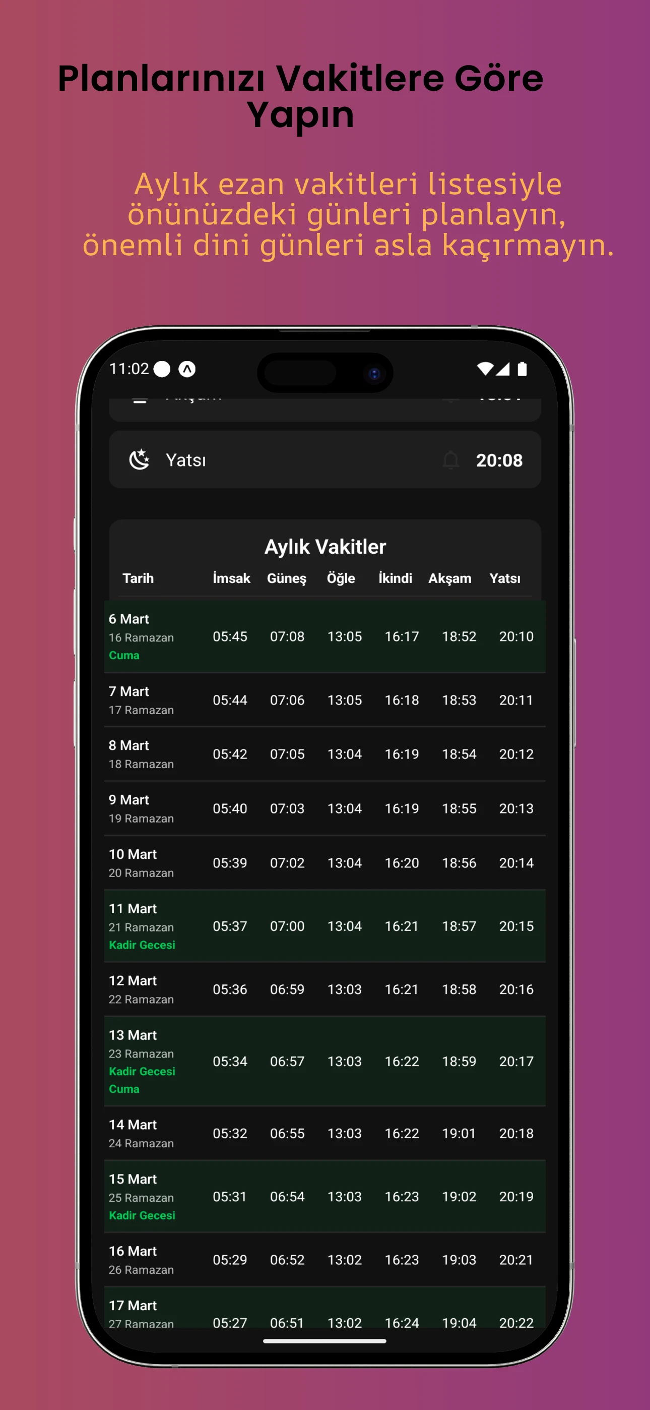 Namaz Vaktim:Ezan Vakitleri screenshot